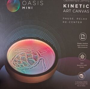 Oasis Relaxation Kinetic Art Canvas